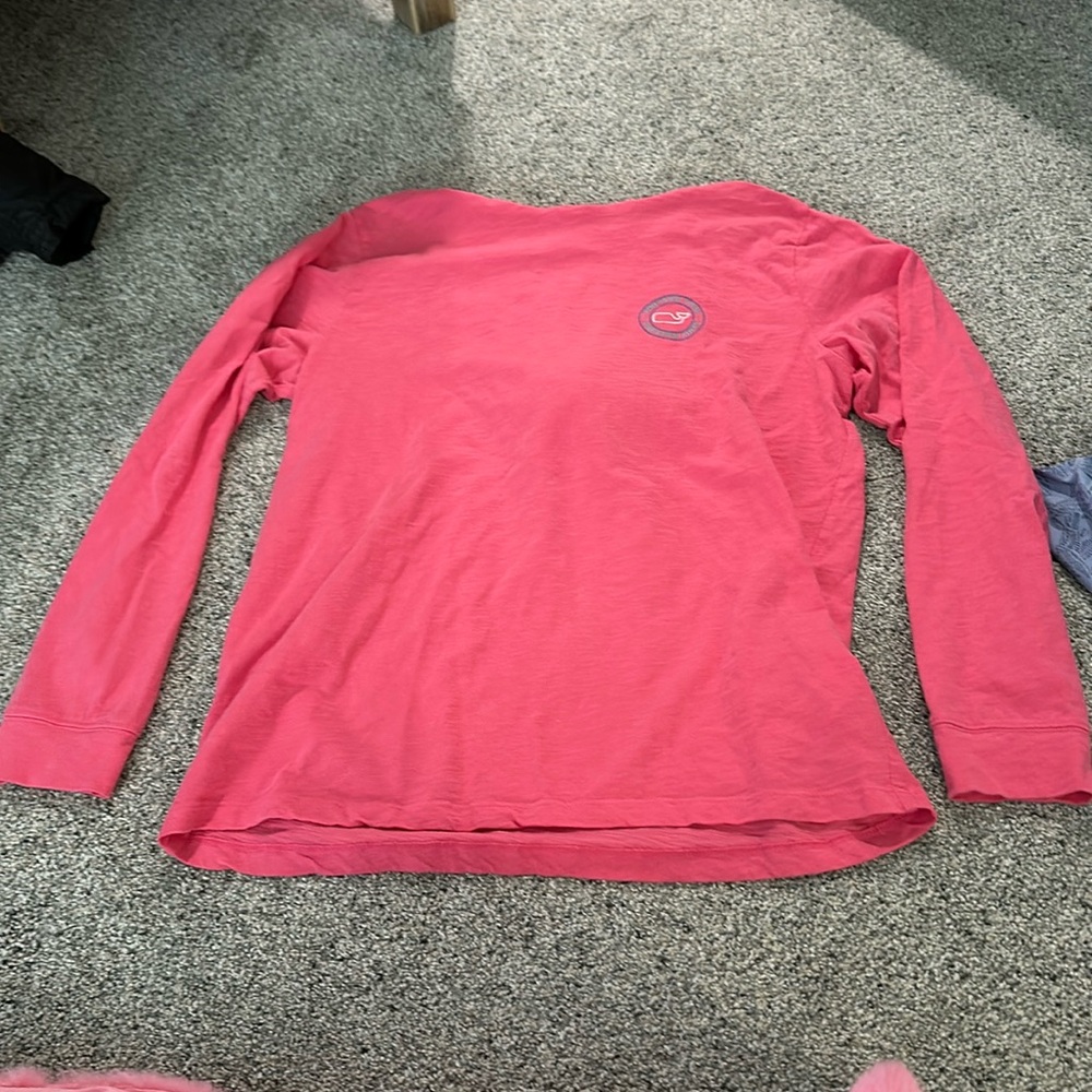 Pink pull over